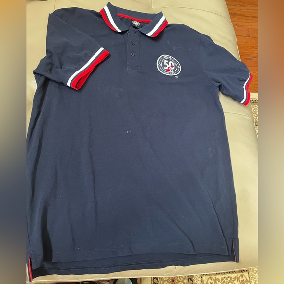 𝅺Carnival 50th Birthday polo Top, XL - Picture 1 of 4